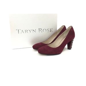Clearance!  Last Call!  Made in Italy! Taryn Rose Dark Red Pumps